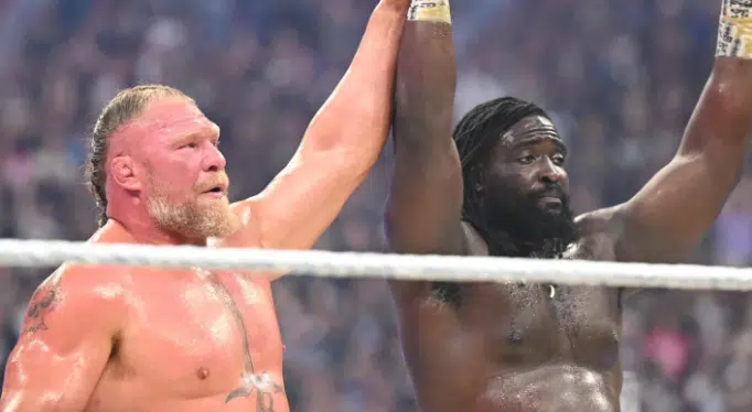 Nigerian Wrestler Oba Femi Defeats Brock Lesnar at WWE SummerSlam