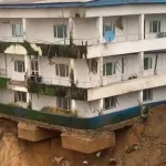 Hospital Building Collapses in Calabar After Heavy Rainfal