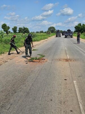 Police Recover Locally Made Landmine After Explosion On Zamfara Road