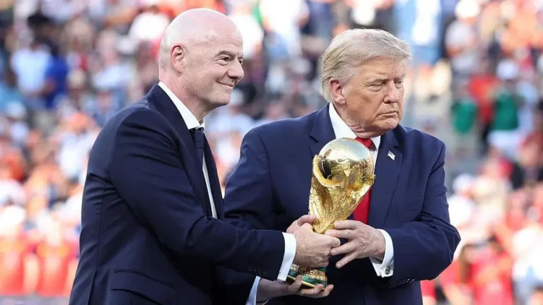 Infantino Denies Seeking Trump's Backing