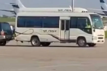 Police Impound Five Air Peace Vehicles