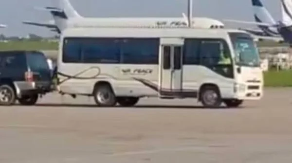 Police Impound Five Air Peace Vehicles
